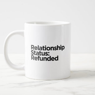 Caneca De Café Grande Status do Relacionamento: Reembolsado Presente d