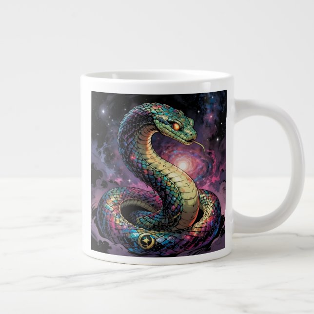 Caneca De Café Grande Stellar Path – Journey Through the Universe´2 (Direita)