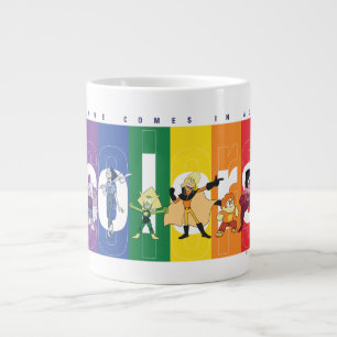 Caneca De Café Grande Steven Universe - O Amor Vem Em Todas As Cores