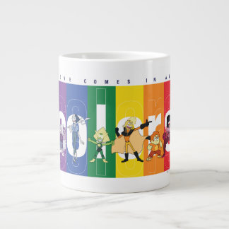 Caneca De Café Grande Steven Universe - O Amor Vem Em Todas As Cores