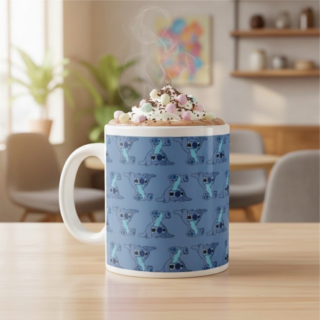 Caneca De Café Grande Stitch (Criador carregado)