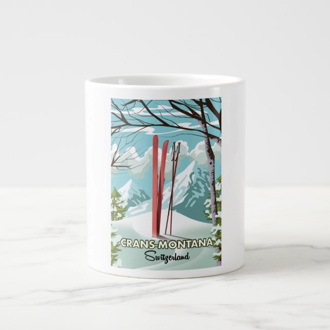 Caneca De Café Grande Stoos Suiça Giant Coffee Mug (Frente)