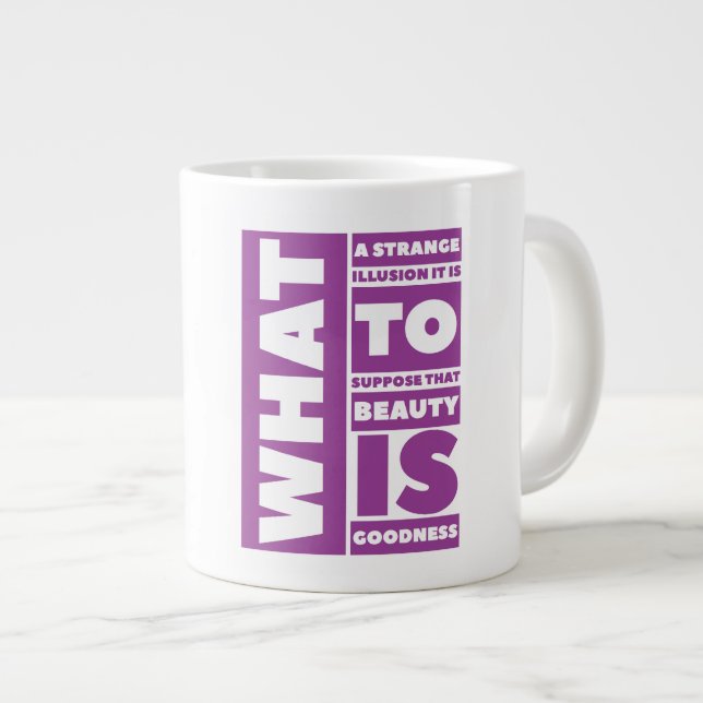 Caneca De Café Grande Strange Jumbo Mug (Frente Esquerda)