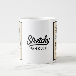 Caneca De Café Grande Stretchy Fan Club - Large Mug