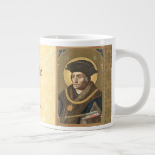 Caneca De Café Grande Sua Citação Favorita de São Tomás Moro