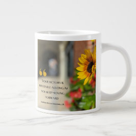 Caneca De Café Grande Sua Vitória É Inevitável