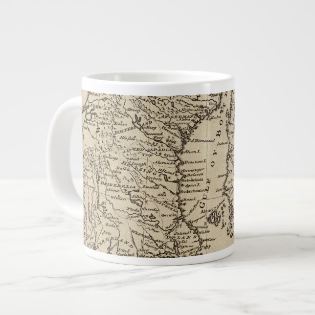 Caneca De Café Grande Suecia (Frente Esquerda)