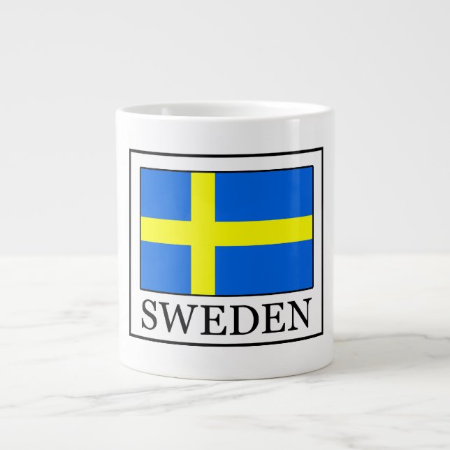 Caneca De Café Grande Suecia (Frente)