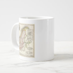 Caneca De Café Grande Suecia, Noruega 2 2