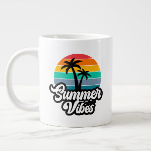 Caneca De Café Grande Summer Vibes Paraíso-32922