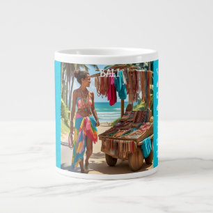 Caneca De Café Grande Sun, Sand e Bali, Specialty Mug