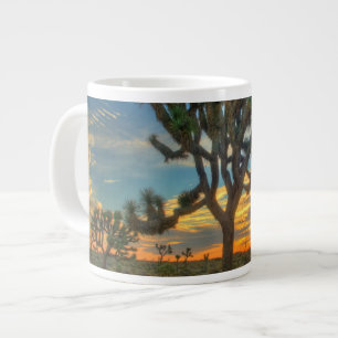 Caneca De Café Grande Sunrise No Parque Nacional Joshua Tree
