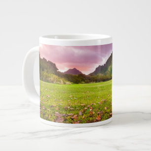 Caneca De Café Grande Sunset Jurássico
