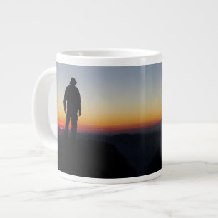 Caneca De Café Grande Sunset - Mt Whitney - John Muir Trail