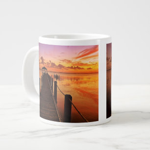 Caneca De Café Grande Sunset Sky