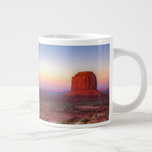 Caneca De Café Grande Sunset sobre Arizona do Vale do Monumento