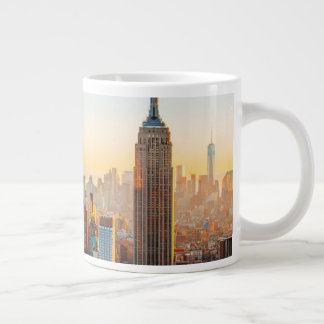 Caneca De Café Grande Sunset Sobre Nova York