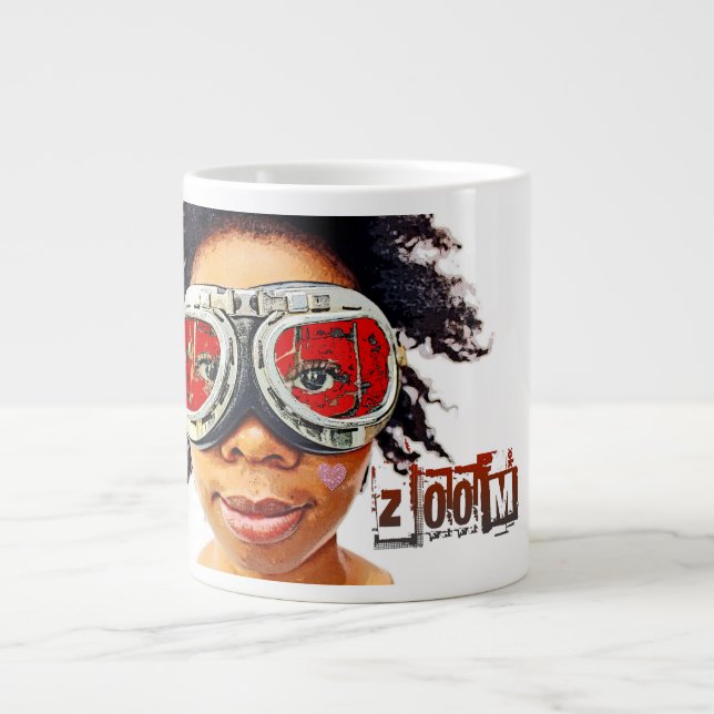 Caneca De Café Grande Super Legal Zoom Jumbo Mug! (Frente)