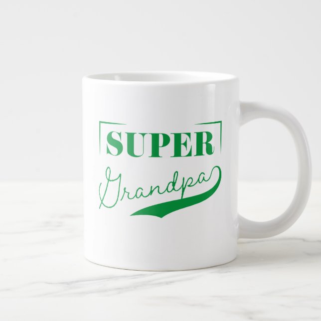 Caneca De Café Grande Super vovô (Direita)