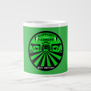 Caneca De Café Grande Suporte local para produtos de Fazenda britânica