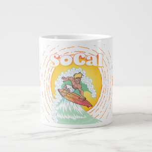 Caneca De Café Grande Surfer SoCal