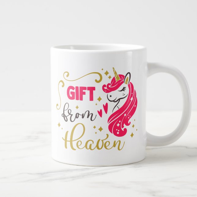Caneca De Café Grande Surpresa/presente - Jumbo Mug (Direita)