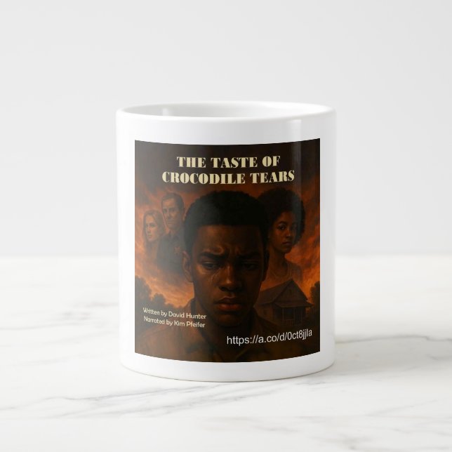 Caneca De Café Grande suspense afro-americano (Frente)