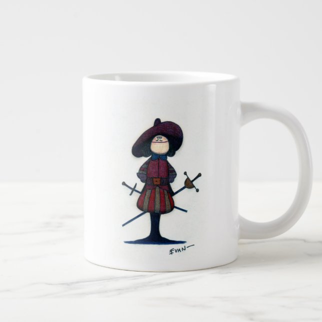 Caneca De Café Grande Swashbuckler Giant Coffee Mug (Direita)