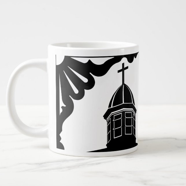 Caneca De Café Grande Tabernacle and Gingerbird - Martha's Vineyard (Esquerda)