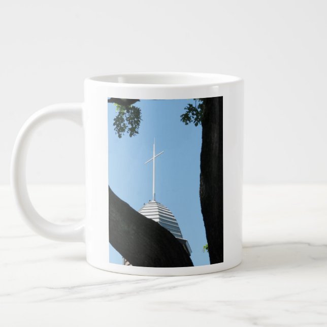Caneca De Café Grande Tabernacle Cross - Martha's Vineyard (Esquerda)