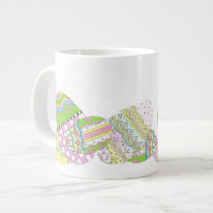 Caneca De Café Grande Taça China de Ovos de Páscoa