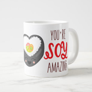 Caneca De Café Grande Taça Jumbo