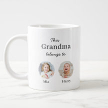TAMANHO JUMBO - Dois Netos Personalizados