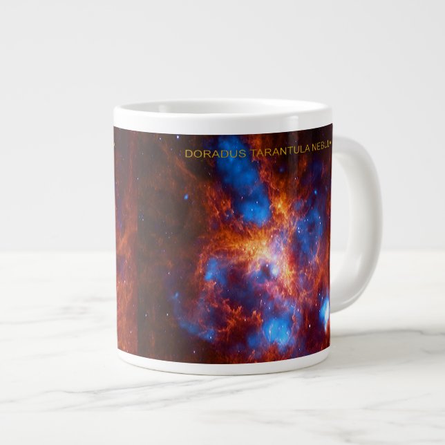 Caneca De Café Grande Tarantula Nebula (Frente Esquerda)
