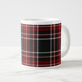 Caneca De Café Grande Tartan Specialty Mug de Xadrez Vermelha Simples