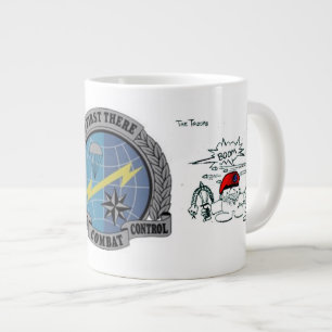 Caneca De Café Grande Táticas Especiais da Equipe de Controlo de Combat