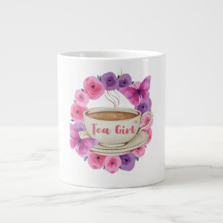 Caneca De Café Grande Tea Girl Specialty Mug