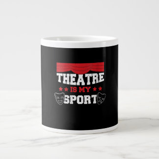 Caneca De Café Grande Teatro de Atores Bonitos das Mulheres é o meu dom