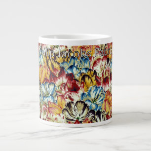 Caneca De Café Grande Tecido Philip Jacobs Mug de "Tulip Mania"