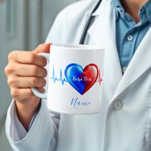 Caneca De Café Grande Técnico de Eco - Sonografista Cardíaco