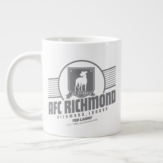 Caneca De Café Grande Ted Lasso | AFC Richmond - Gráfico de distribuição (Esquerda)