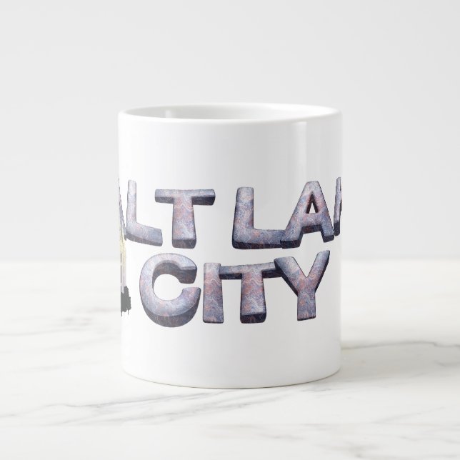 Caneca De Café Grande TEE Lago City (Frente)