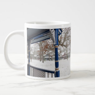 Caneca De Café Grande Tempestade de inverno em Cottage City - Vineyard d