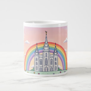 Caneca De Café Grande Templo de Salt Lake City