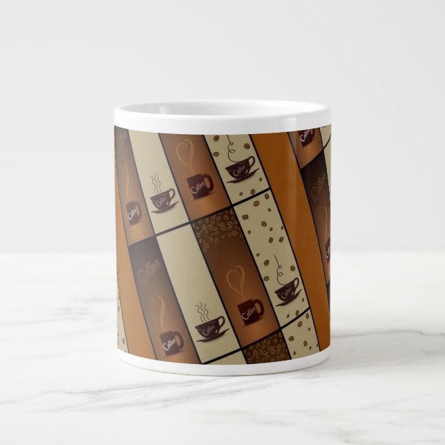 Caneca De Café Grande Tempo de café Mug (Frente)