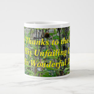 Caneca De Café Grande Tempo de Colheita! Dê Obrigados!