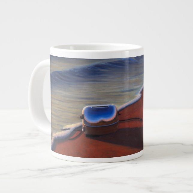 Caneca De Café Grande Tempo e maré 1999 (Frente Esquerda)