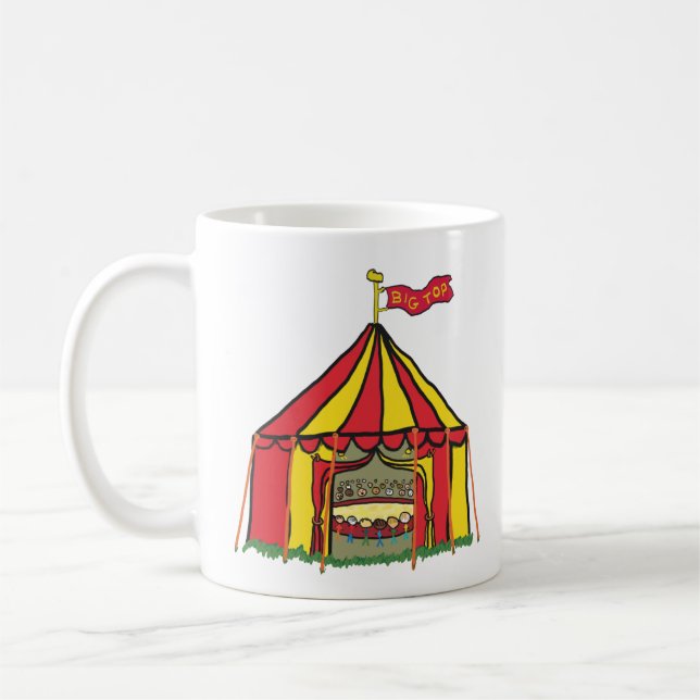 Caneca De Café Grande tenda de circo superior (Esquerda)