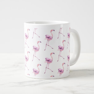 Caneca De Café Grande Tender Flamingo Series Design 5