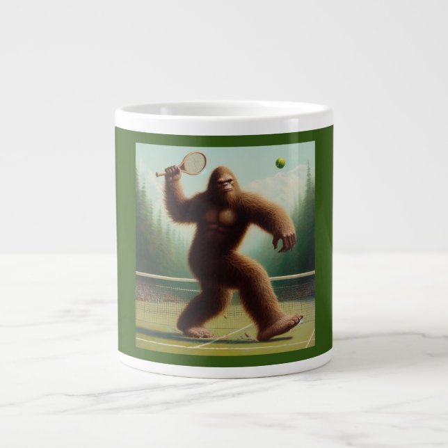 Caneca De Café Grande Tênis Bigfoot (Frente)